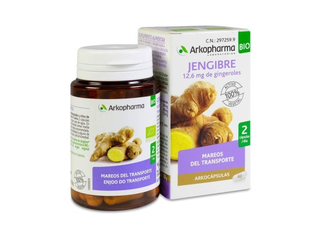 Arkopharma Arkocápsulas Jengibre 365 Mg, 40...