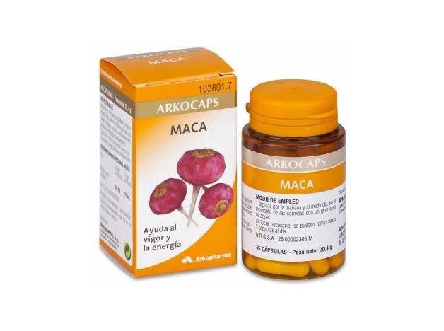 Arkopharma Arkocápsulas Maca 225 Mg, 45 Cápsulas