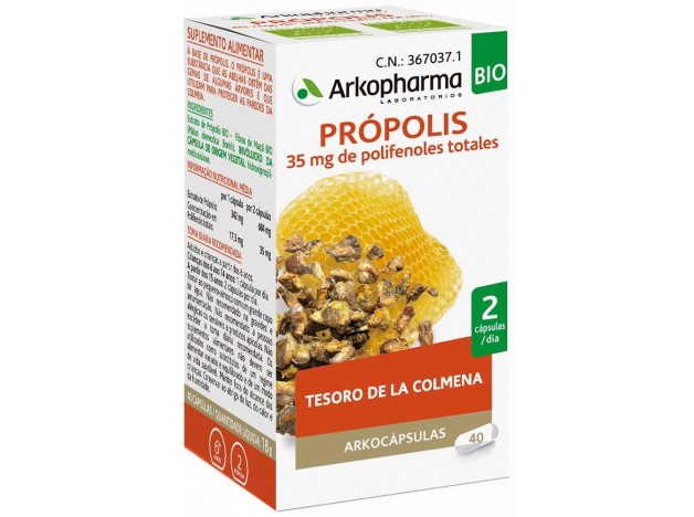 Arkopharma Arkocápsulas Própolis, 42 Cápsulas