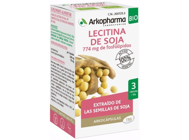 Arkopharma Arkocáspulas Lecitina De Soja 400...