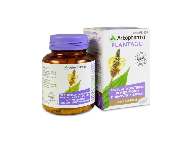 Arkopharma Arkocápsulas Plantago, 84 Cápsulas