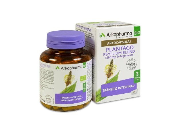 Arkopharma Arkocápsulas Plantago, 84 Cápsulas