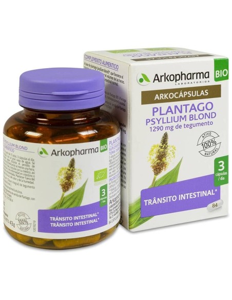 Arkopharma Arkocápsulas Plantago, 84 Cápsulas