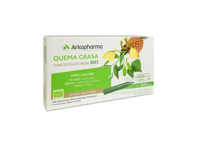 Arkopharma Arkofluido Quemagrasa, 20 Viales