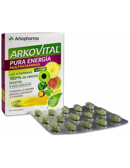Arkopharma Arkovital Pura Energía, 30 Comprimidos