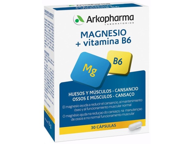 Arkopharma Arkovital Magnesio 73,5 Mg, 30 Cápsulas