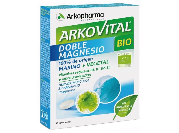 Arkopharma Arkovital Doble Magnesio Bio, 30...