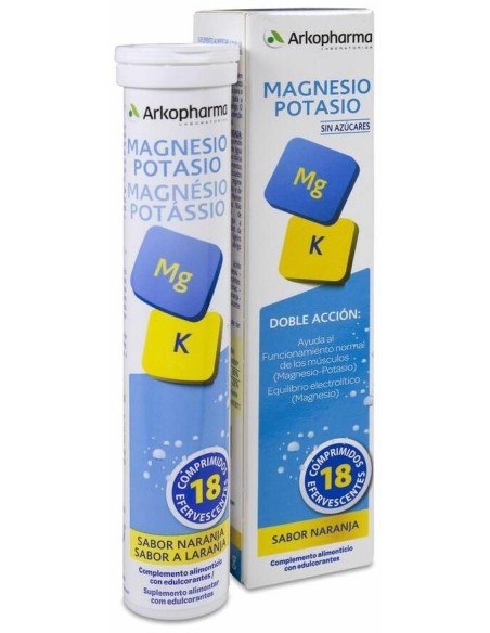 Arkopharma Arkovital Magnesio Potasio, 18 Comprimidos