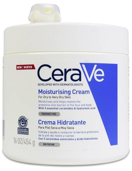 Cerave Crema Hidratante Con Pompa 1 Envase 340 G