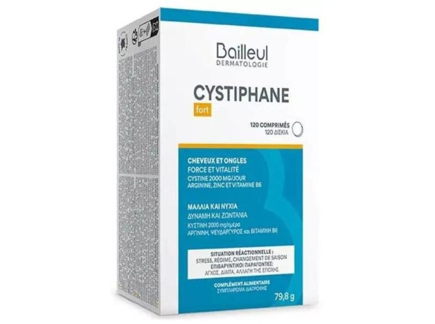 Cystiphane Fort Cabello Y Uñas 120 Comprimidos