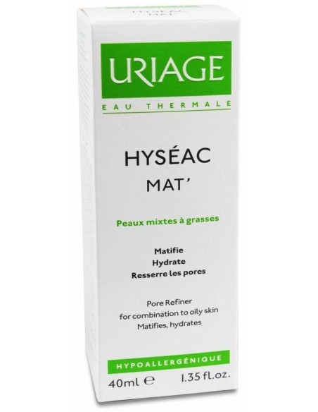 Uriage Hyséac Hidra-Matificante Piel Mixta A Grasa Gel-Crema, 40 Ml