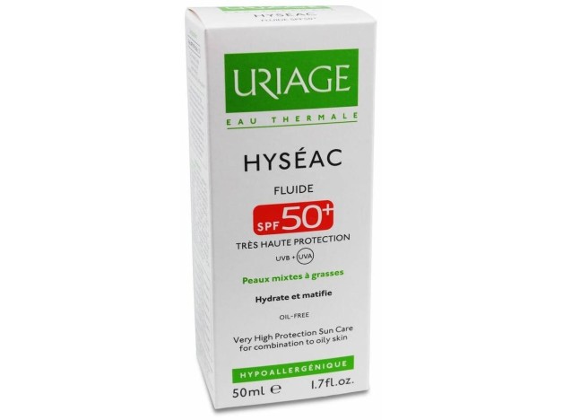 Uriage Hyséac Fluido Solar Spf 50 Piel Grasa,...