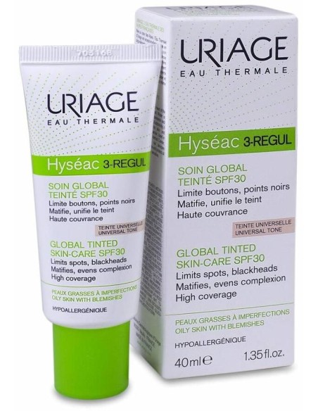 Hyséac 3-Regul Cuidado Global Triple Acción Con Color Spf50+ 40 Ml