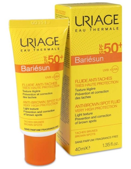 Uriage Fluido Antimanchas Bariésun Spf50+, 40 Ml