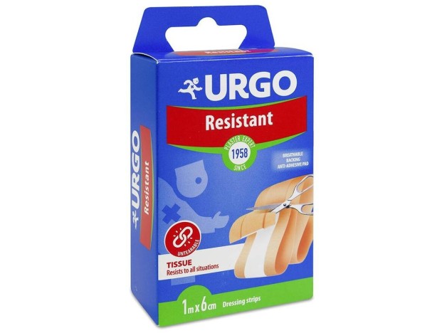 Urgo Resistente Banda 1 M X 6 Cm, 1 Unidad