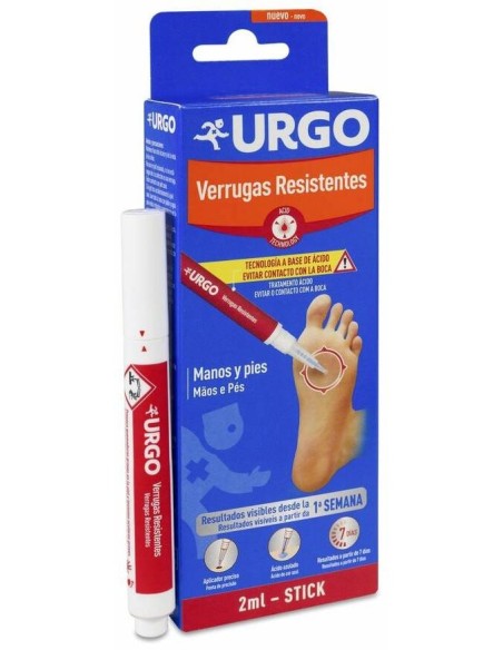 Urgo Stick Verrugas Resistentes, 2 Ml