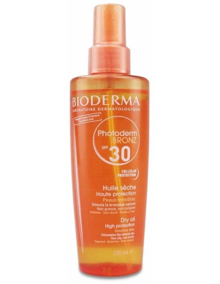 Bioderma Photoderm Bronz Aceite Seco Spf 30, 200 Ml