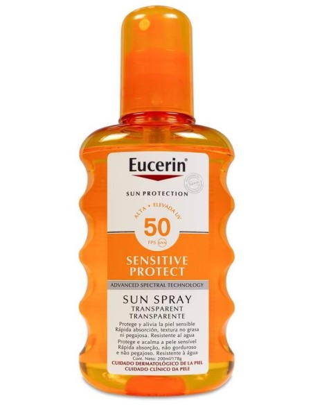 Sun Protection Oil Control Dry Touch Transparent Spray Spf50+ 200 Ml