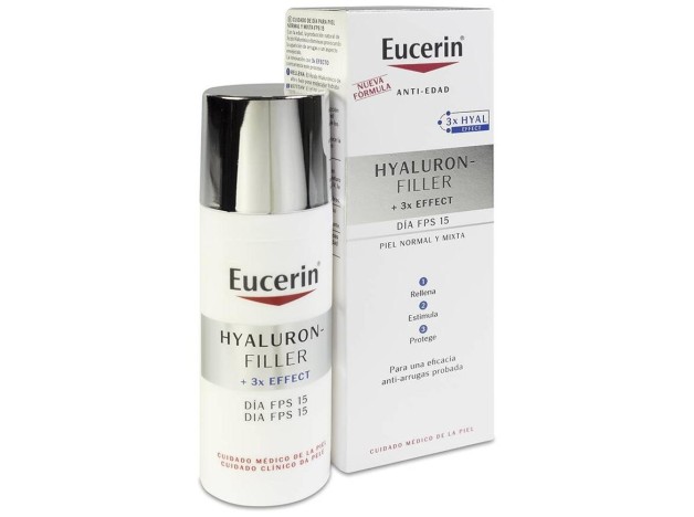 Eucerin Hyaluron Filler Antiarrugas Día Spf 15+...