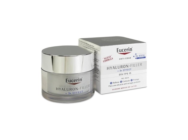 Eucerin Hyaluron Filler Antiedad Día Spf 15+,...