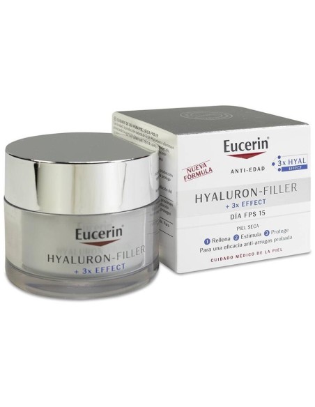 Eucerin Hyaluron Filler Antiedad Día Spf 15+, 50 Ml