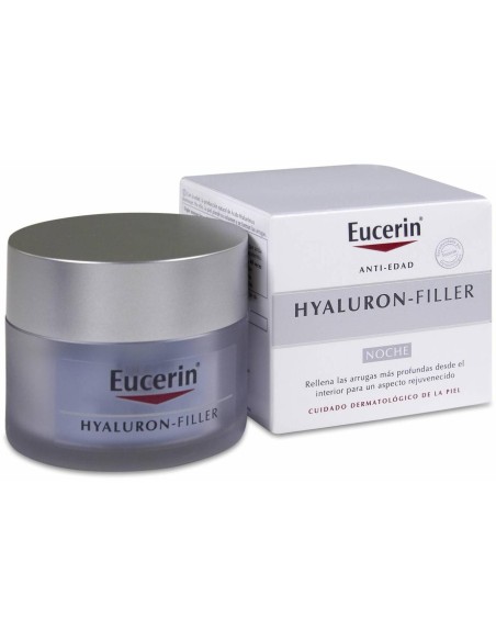 Eucerin Hyaluron Filler Antiarrugas Noche, 50 Ml
