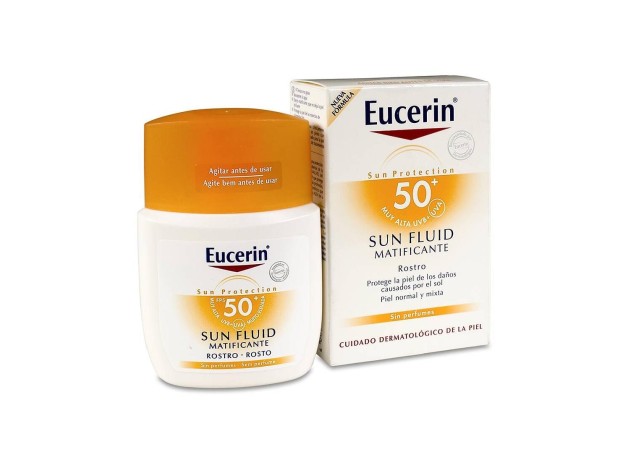 Eucerin Sol Fluido Matificante Spf50+, 50 Ml