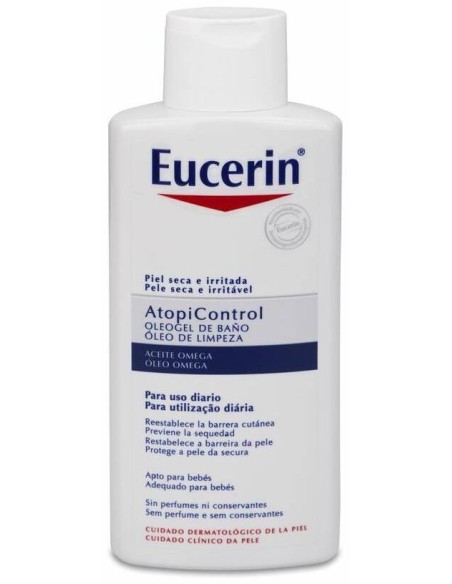 Eucerin Atopicontrol Oleogel De Ducha, 400 Ml