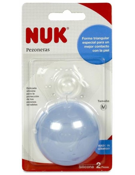 Pezoneras Silicona Talla M 2Ud.