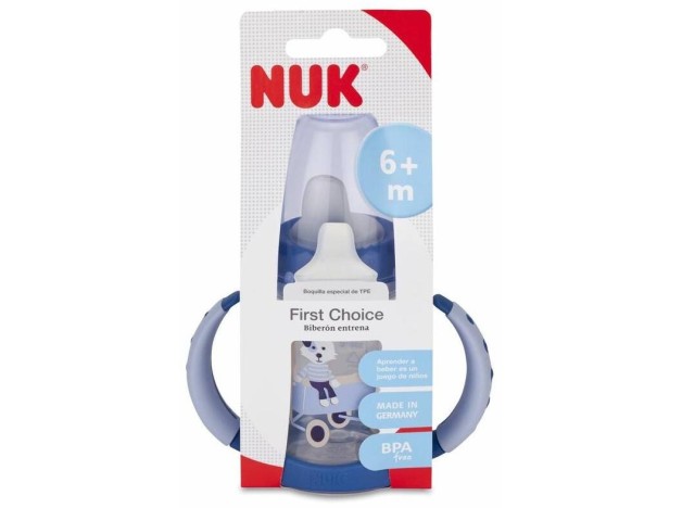 Nuk Biberon Fc + Pp Silicona Entrena Baby 1Ud