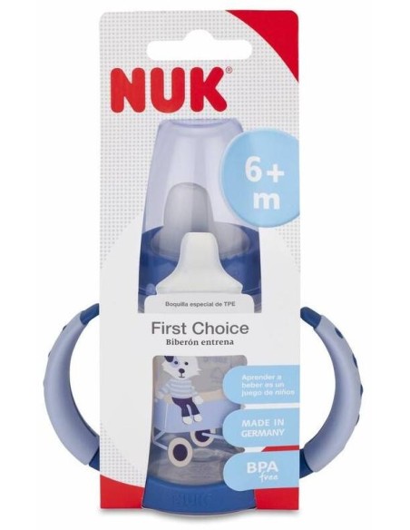 Nuk Biberon Fc + Pp Silicona Entrena Baby 1Ud