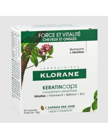 Klorane Trio Keratincaps 3 x 30 Cápsulas