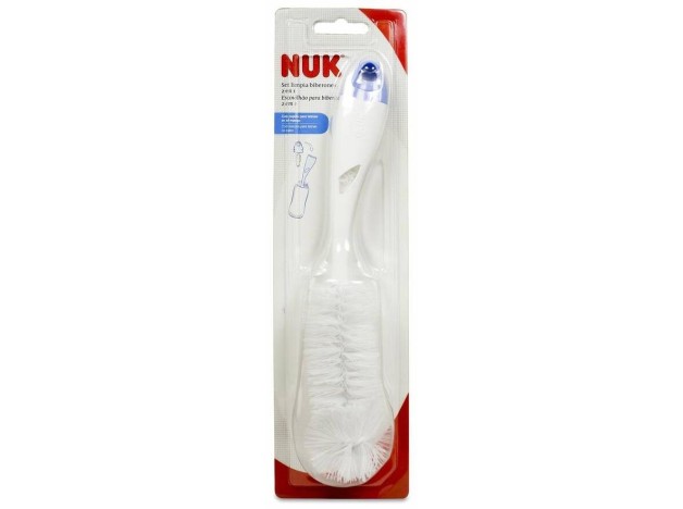 Nuk Escobilla Limpiabiberones 2 En 1, 1 Ud