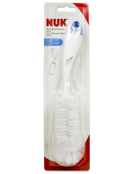 Nuk Escobilla Limpiabiberones 2 En 1, 1 Ud