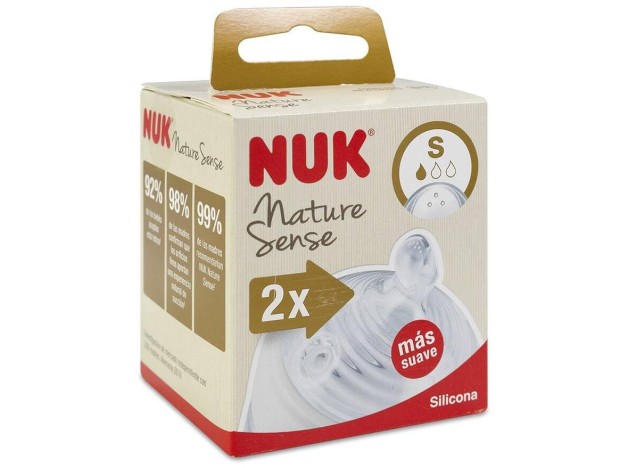 Nuk Natura Sense Tetina Silicona Talla S 0-6 M,...