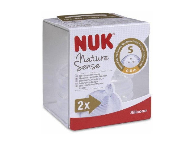 Nuk Natura Sense Tetina Silicona Talla S 0-6 M,...