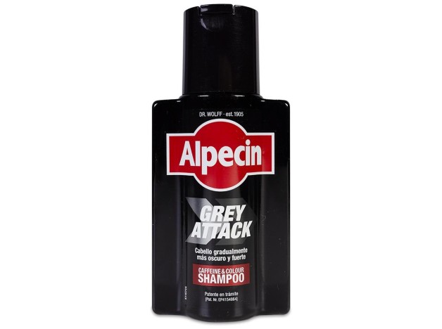 Alpecin Grey Attack Champú Anticaída Cafeína Y...