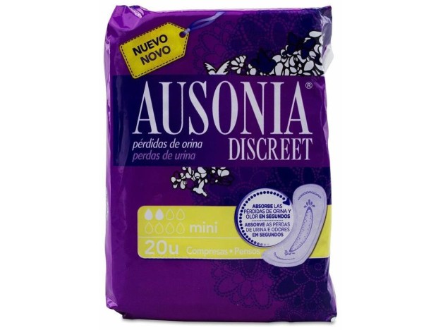 Discreet Compresas Incontinencia Mini 20 U