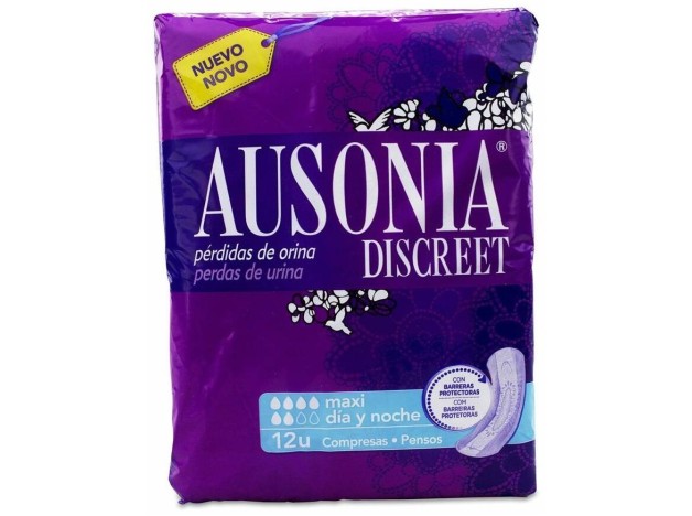Discreet Compresas Incontinencia Maxi 12 U