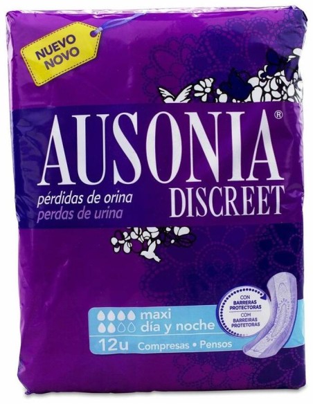 Discreet Compresas Incontinencia Maxi 12 U