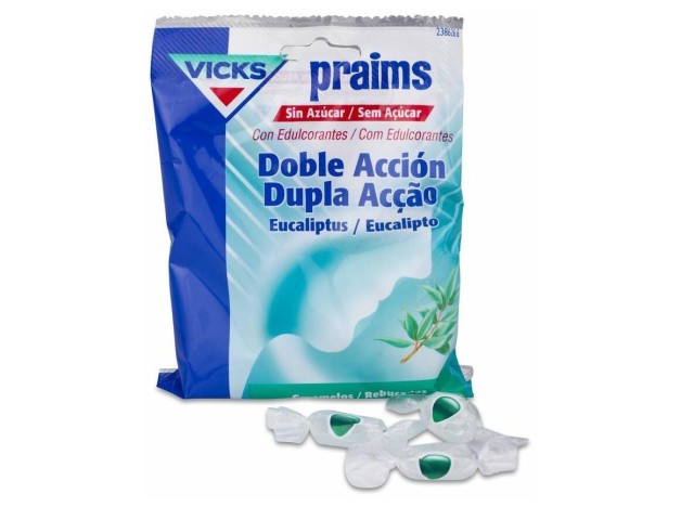 Vicks Praims Doble Acción Sin Azúcar, 60 G