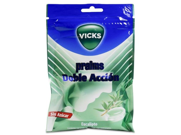 Vicks Praims Doble Acción Sin Azúcar, 60 G
