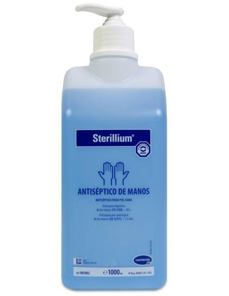 Sterillium Biocida Antiséptico De Manos Con Válvula, 1000 Ml
