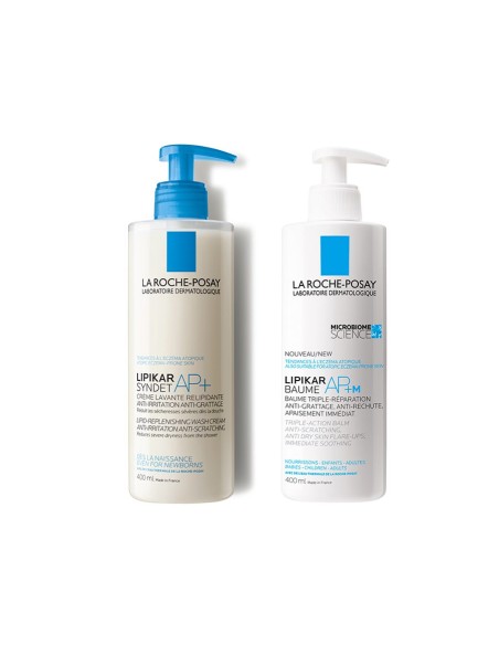 La Roche Posay Lipikar AP+ Pack Syndet+Baume 400 ml