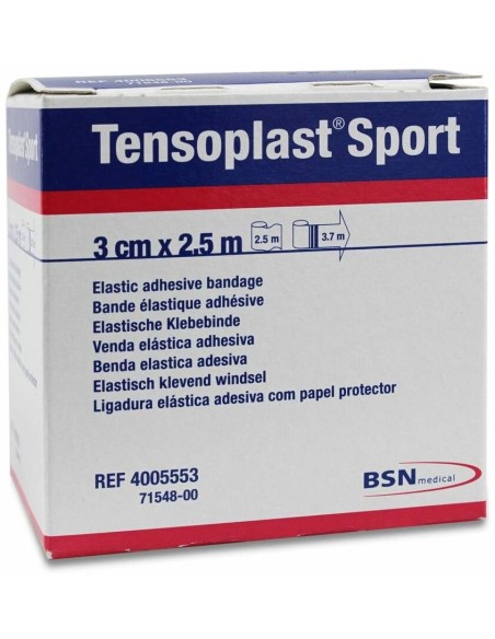 Tensoplast Sport Venda Elástica Adhesiva 3Cmx2_5M 1Ud