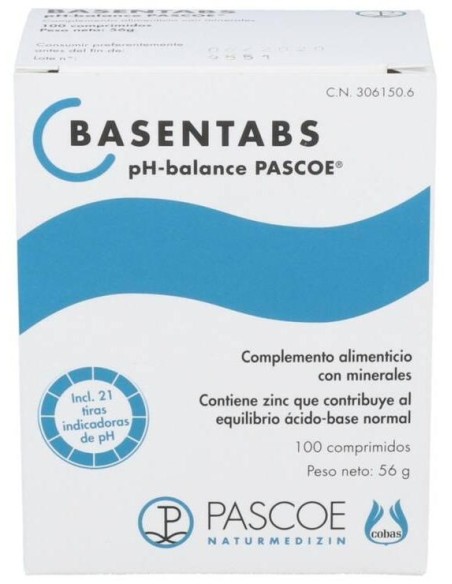 Basentabs Ph Balance, 100 Comprimidos