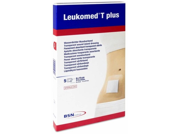 Leukoplast Leukomed T Plus 8 X 15 Cm, 5 Uds