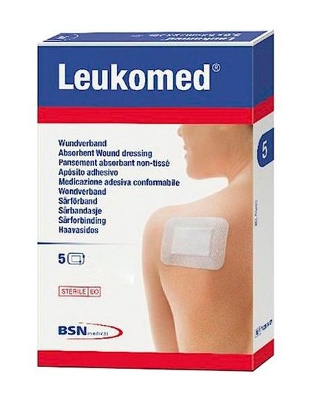 Leukomed Apósito Postoperatorio 10 Cm X 35 Cm, 5 Uds