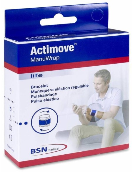 Actimove Muñequera Elástica Velcro T- S/M  1Ud