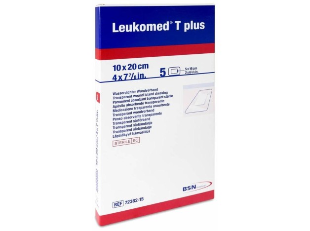 Leukoplast Leukomed T Plus 10 X 20 Cm, 5 Uds